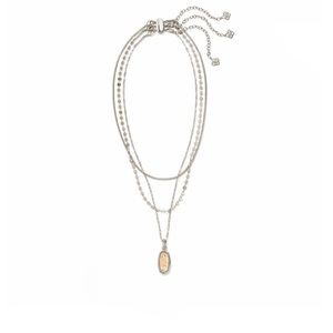 Kendra Scott Framed Dani Triple Strand Necklace